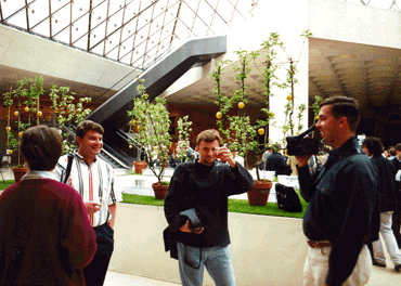 More folks at the Louvre